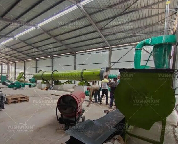 2 t/h Organic Линия производства удобрений Project in Algeria